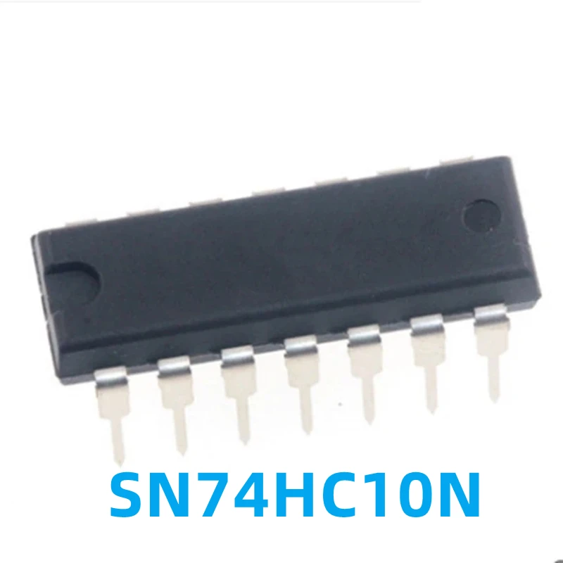 1 шт., чип SN74HC10N, прямая вставка DIP-14, новый оригинальный 74HC10
