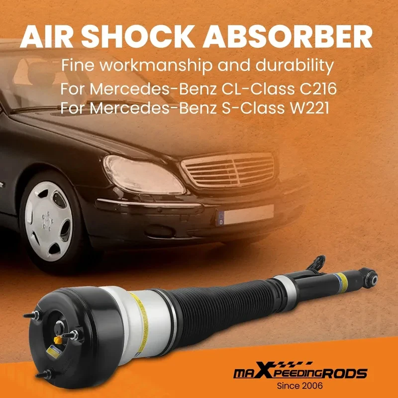 Пара задних пневматических амортизаторов ADS для Mercedes W221 S-Class 2007-2014 OE #   A2213205513 (art.: 3920db4eeb730) - 3920db4eeb730