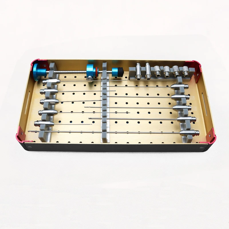 Посылка для трансплантации жира на лице коробка дезинфекции инструмент