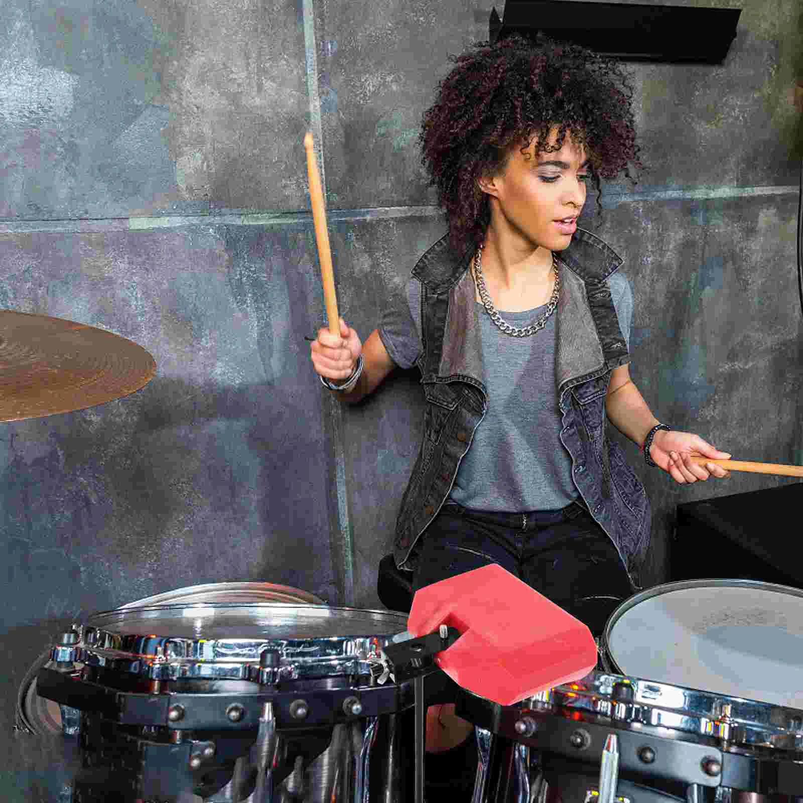 

Jam Block Latin Percussion Block Drum Musical Instrument Drums And Percussion Drum Accessory ( Red ) Timpani