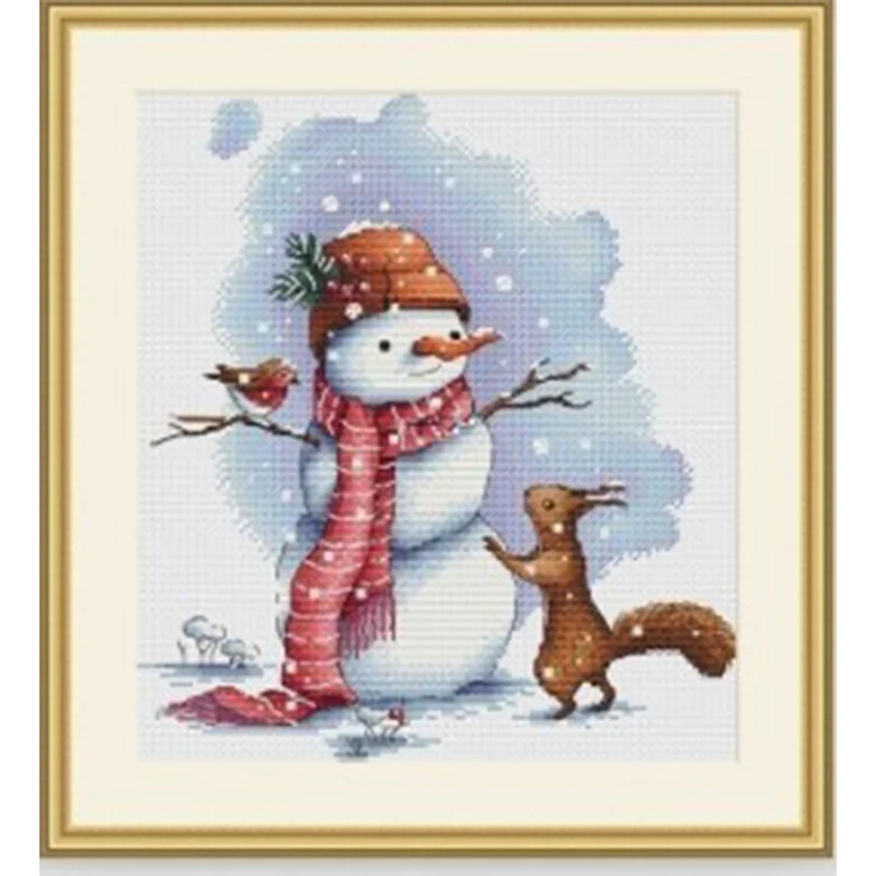 

7182 Cross Stitch Sets Cross Stitch Paintings 14ct 18ct Stich Cross Stitch Kit Embroidery Needle Arts & Craft Complete Kit Hobby