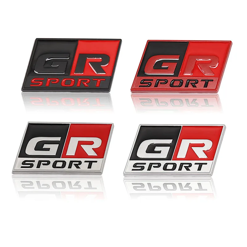 3D Автомобильная наклейка GRMN спортивный логотип эмблема значок наклейки для Toyota HV