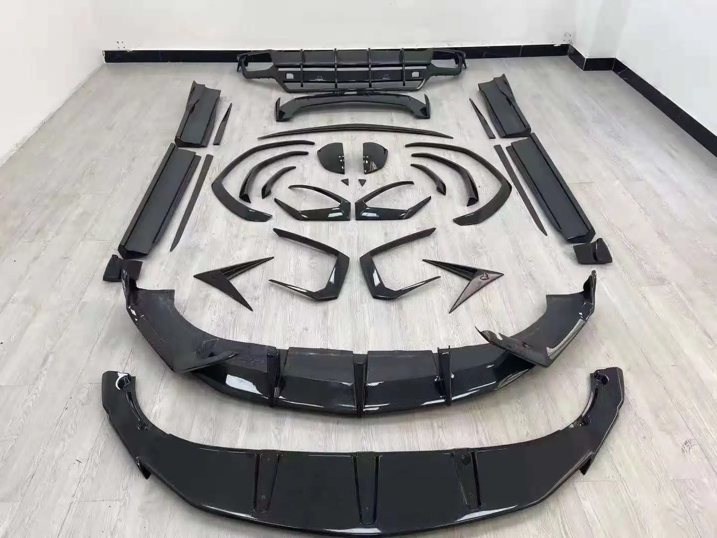 Полный комплект в стиле URUS TopCa капот двигателя из углеродного волокна передняя