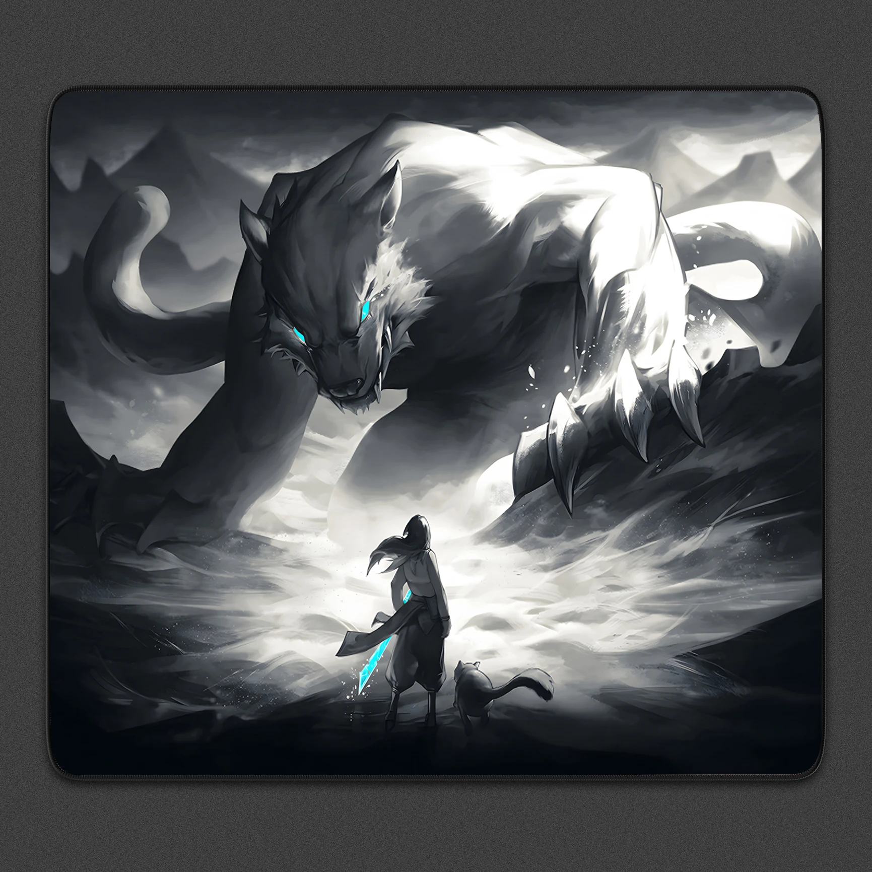 Игровой коврик для мыши игровой профессиональный Beast килимок киберспорта