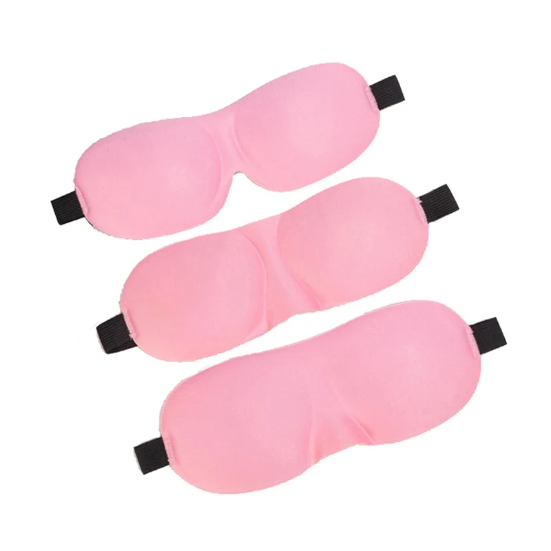 

Маска для сна розовая хлопковая с эффектом 3d для улучшения сна, повязка на глаза для сна, затенение, патчи для глаз для путешествий, забота о ...