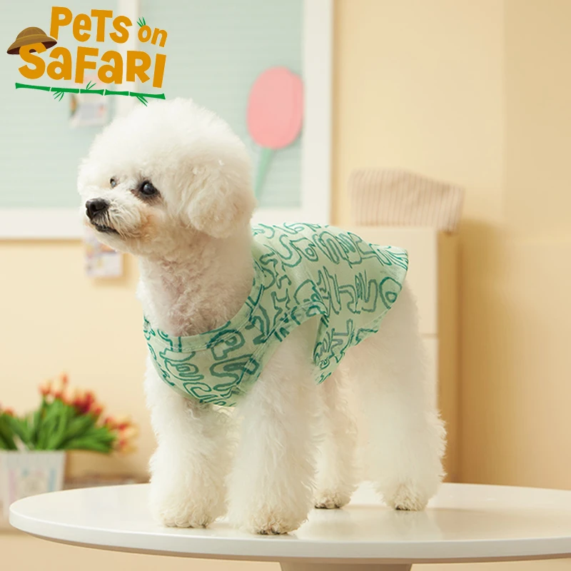 

Dog Clothes Breathability Cat Costume Summer Sun Protection Vest for Small Medium-sized Pets Supplies