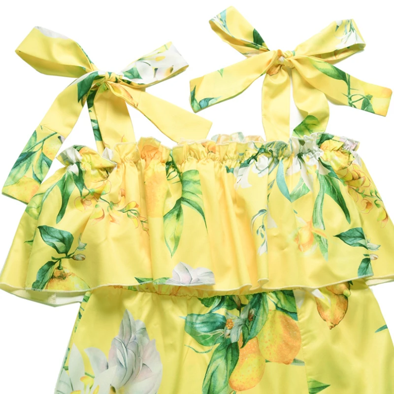 Женское пляжное платье с квадратным вырезом оборками и цветочным принтом |