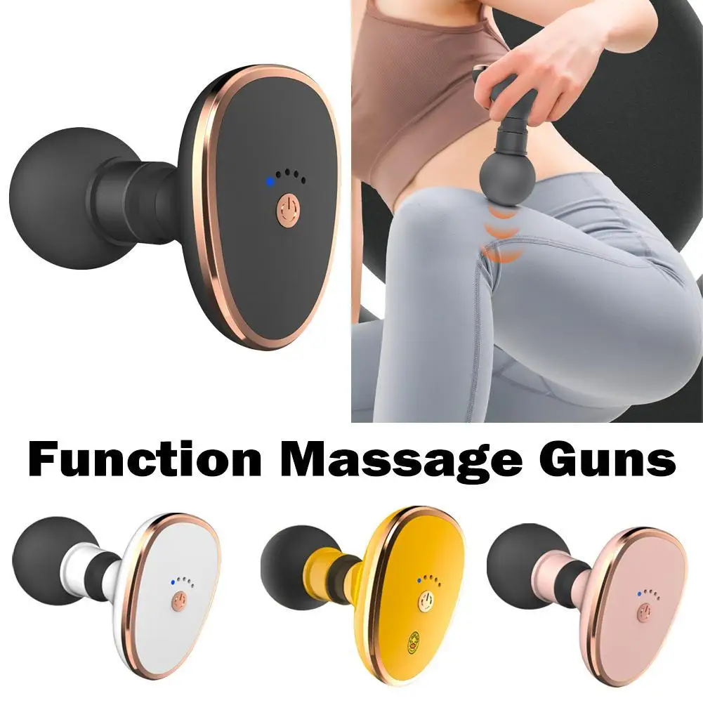 

Mini Massage Gun Pocket Massager Deep Tissue Muscle Vibration Relief Pain Relax Fitness Therapy for Body Massage Relaxation