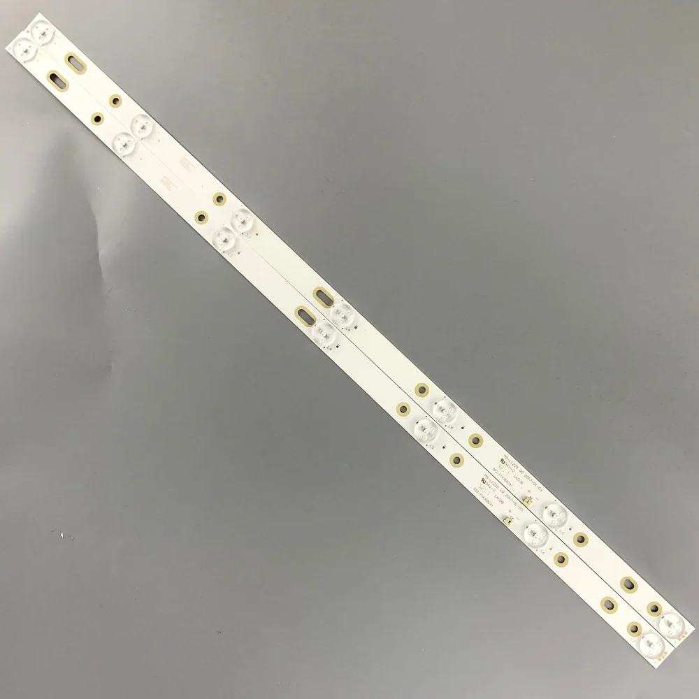 

598mm LED Backlight strip 7 lamp For 32'' TV bbk 32lex-5027/t2c TF-LED32S67T2 32LEX-7163/TS2 LE-3229N MS-L2391 v1