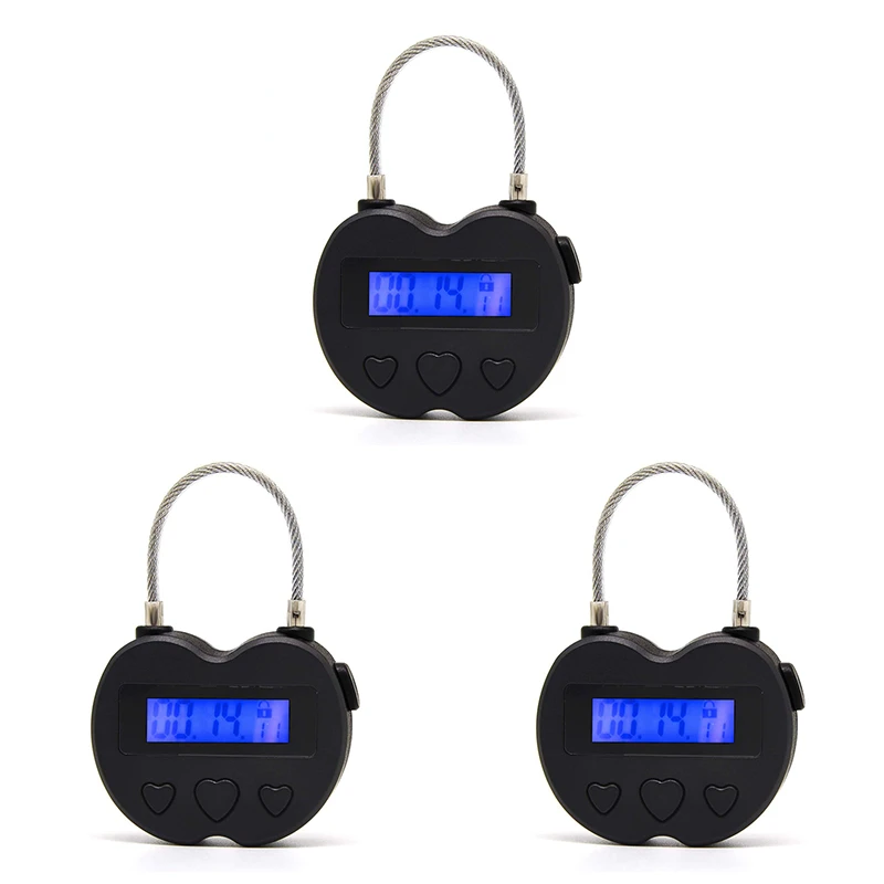 

Smart Time Lock LCD Anti-addiction electronic lock students to study mobile phone self-discipline time management quit Internet