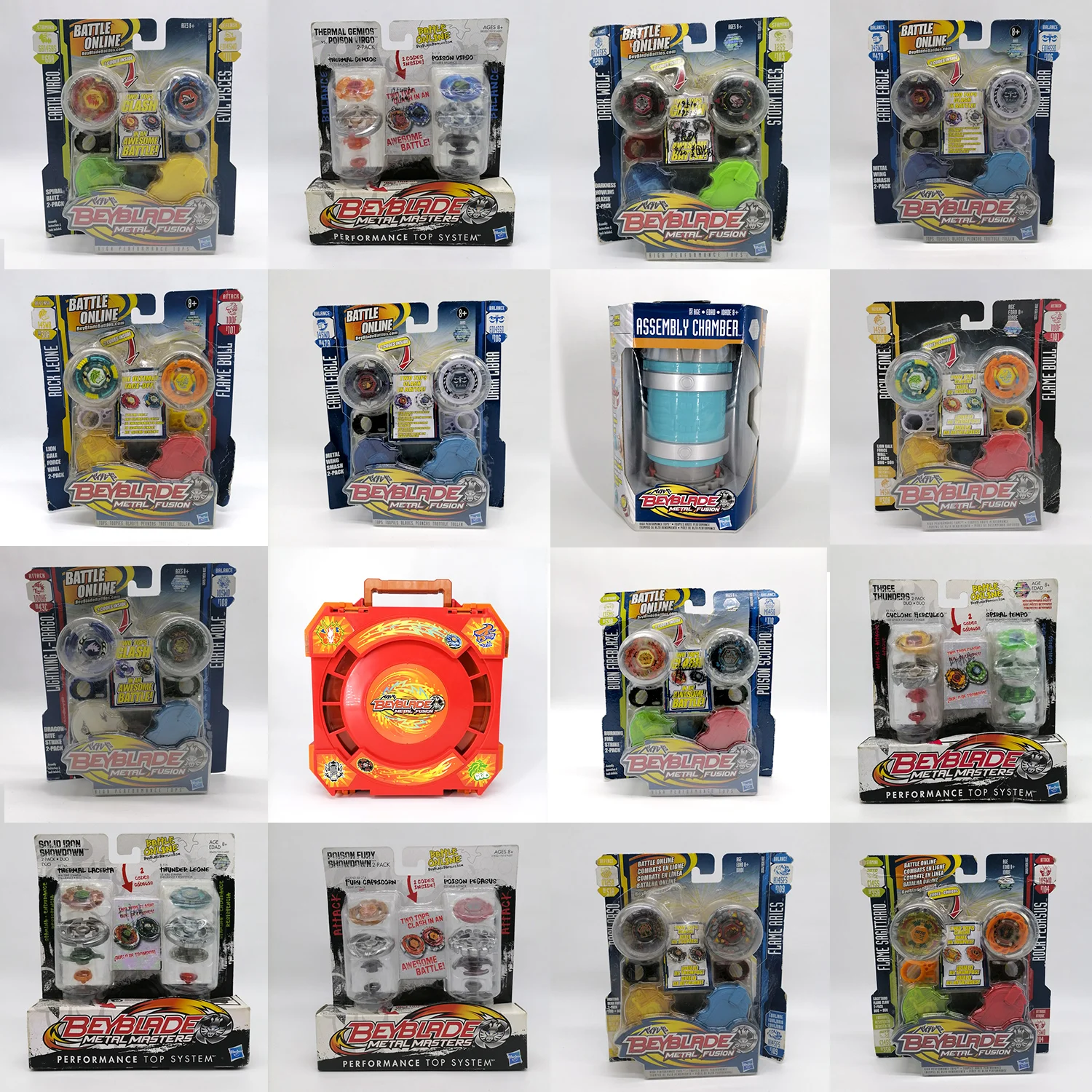 

Genuine Hasbro Beyblade Mobile Storage Metal Fusion Turbo Burst Battle Online Launcher Tops Toy Collection Attack Bey Stadium