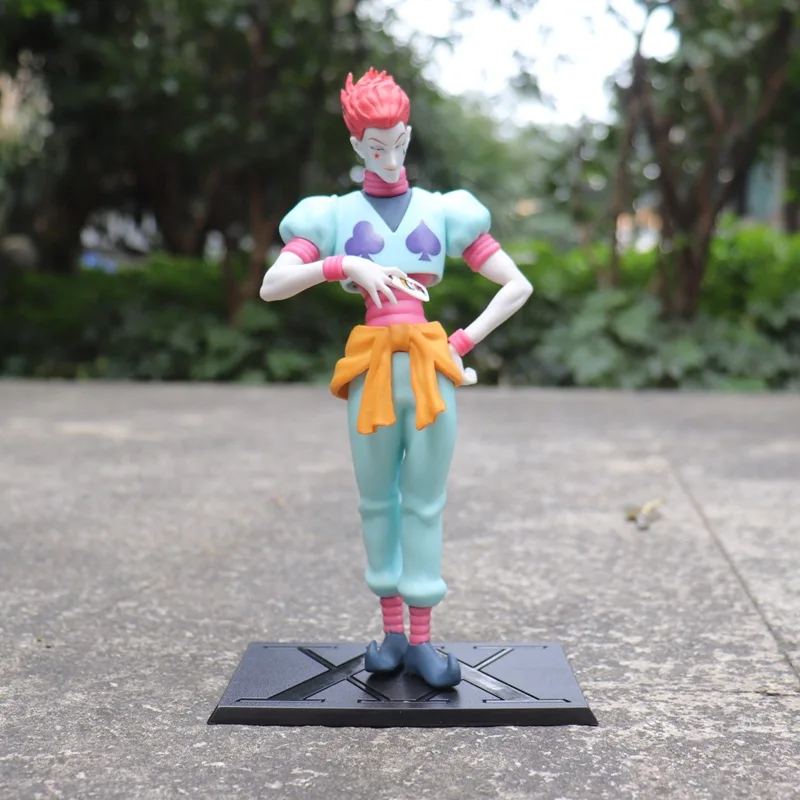 

20cm HUNTER×HUNTER HUNTER × HUNTER Hisoka Anime Figurine Action Figure Toys Doll Christmas Gift With Box