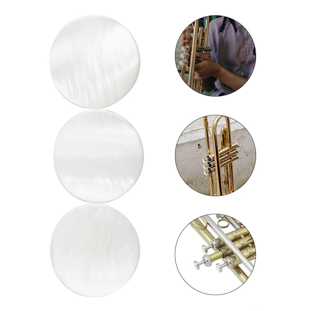 

Trumpet Buttons Finger Buttoncap Instrument Musical Shellbeginners Keys Delicate Key Tuba Replacement Practical Repairing Parts