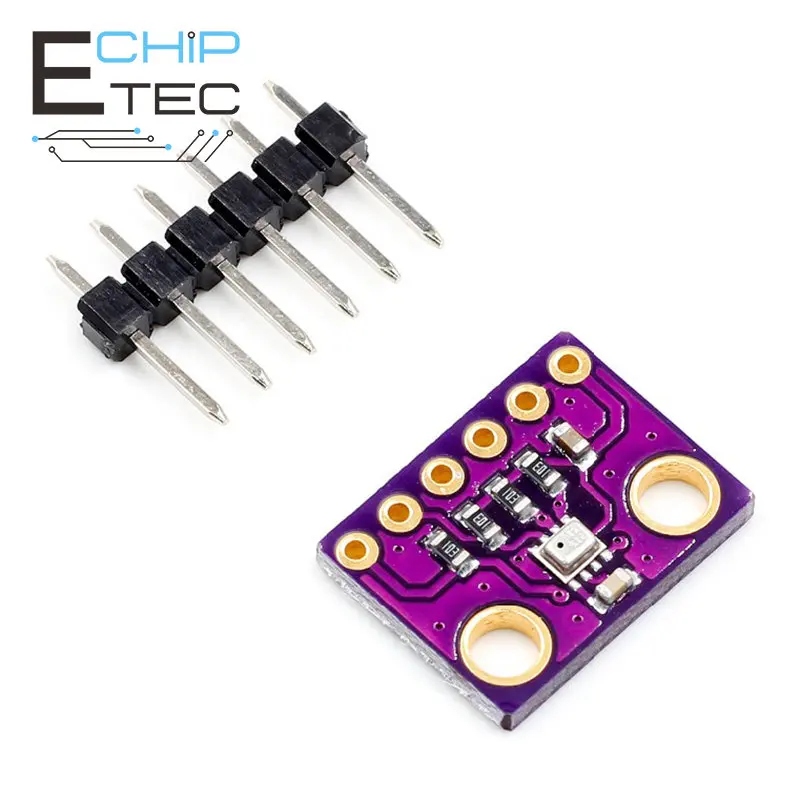 

Free shipping High Precision Digital Sensor Temperature Humidity Barometric Pressure Sensor Module I2C SPI 3.3V