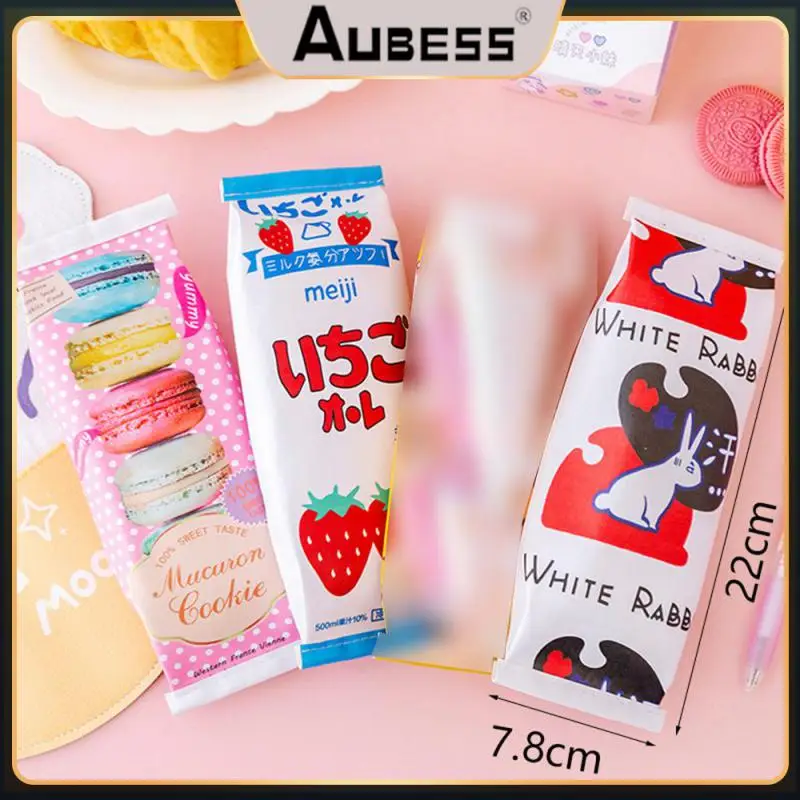 

Multi Occasion Applications Pencil Case Fashion Design Simulated Snack Pen Box Comfortable Feel Childrens Stationery Bag