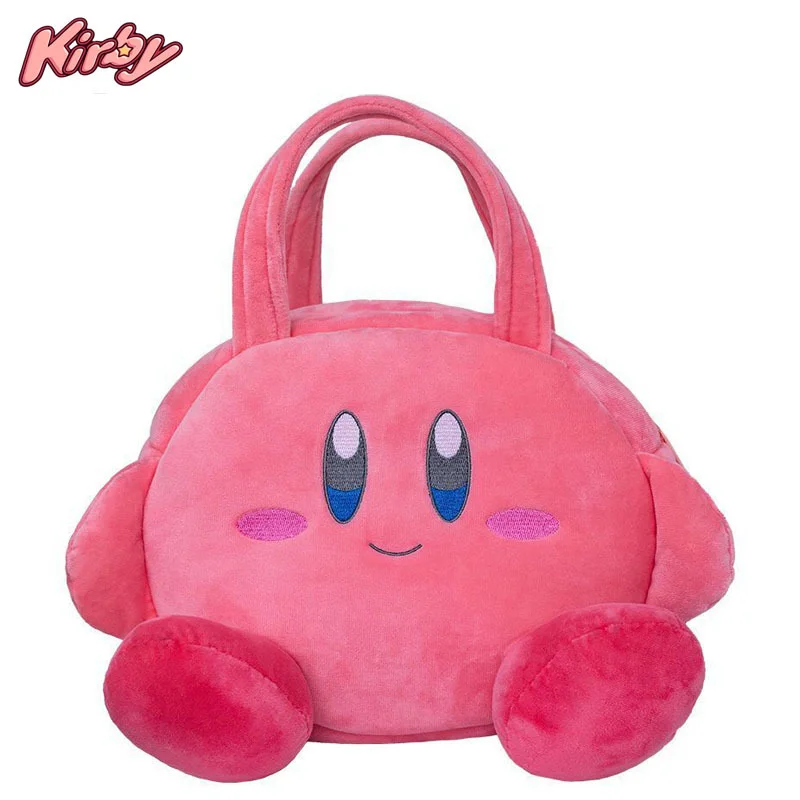 

Аниме мультфильм звезды Kirby Kawaii плюшевая Большая вместительная сумка Милая Портативная сумка для хранения для студентов бэнто сумка для де...