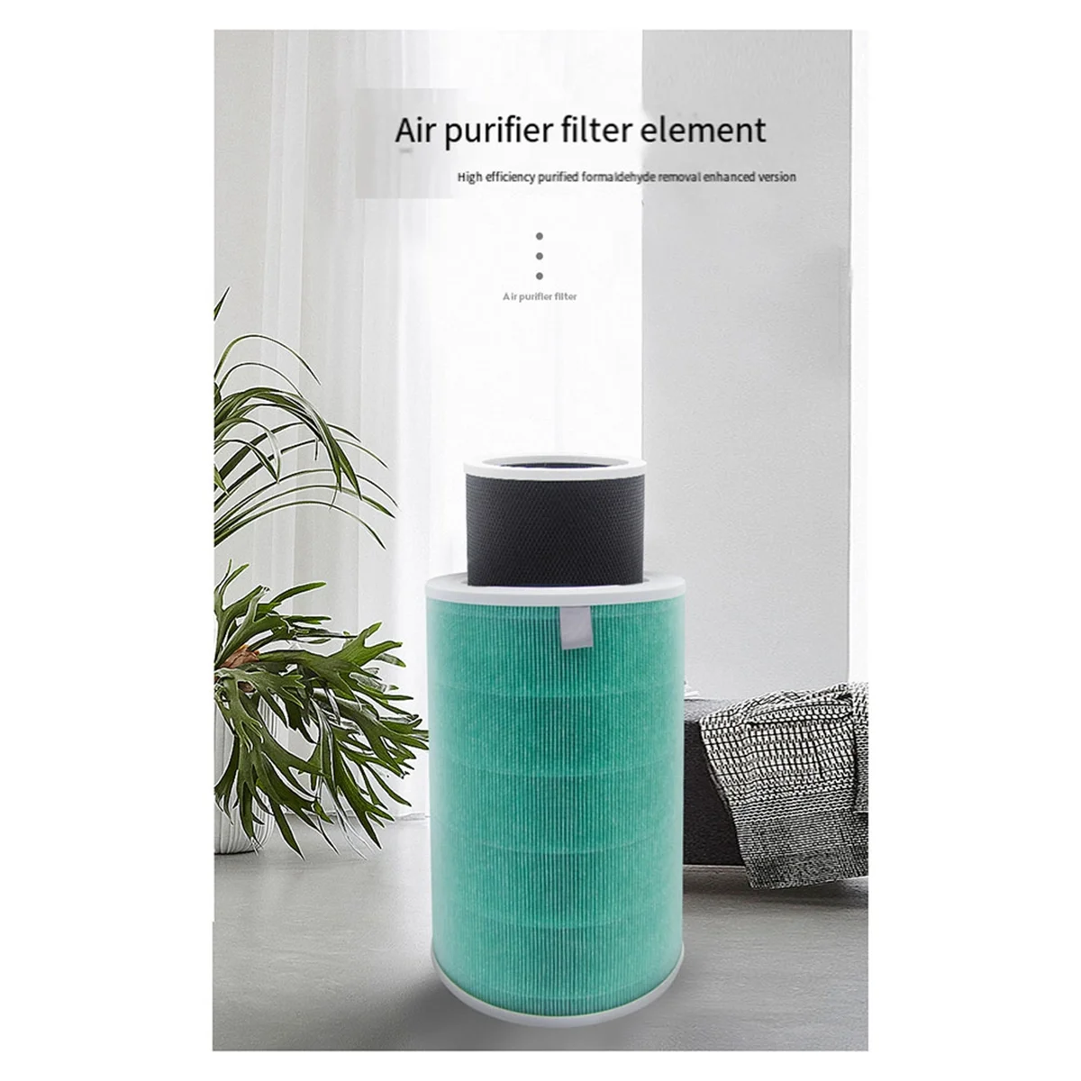 Воздушный фильтр для Mi 1/2/2S/2C/2H/3/3C/3H очистки воздуха активированный уголь Hepa PM2.5