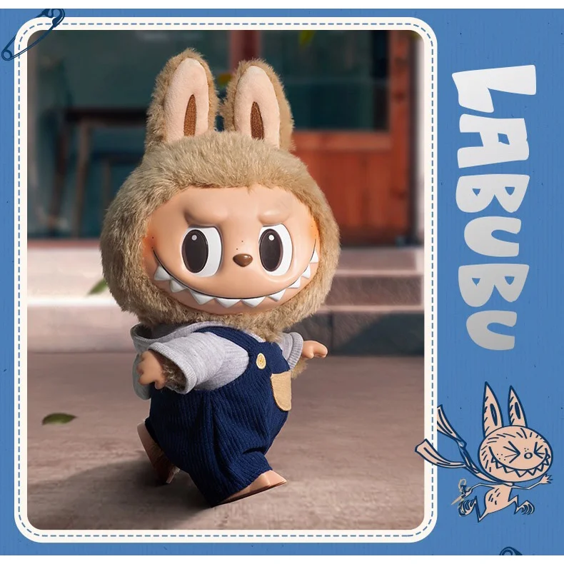 

[TOY PLANET] POP MART LABUBU TIME TO CHILL Swaver PLUSH TOY BJD Cute Toy Action Figures