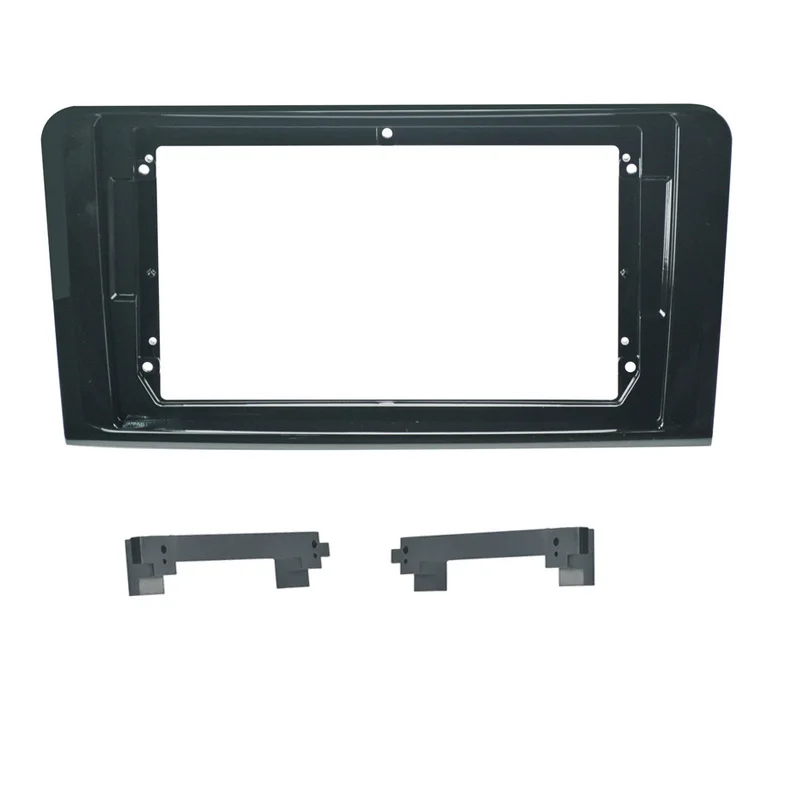 

Автомобильный радиоприемник 9 дюймов, облицовка для Mercedes BENZ ML W164 2006-2010, комплект для установки приборной панели, рамка, стерео панель, рамка для Android