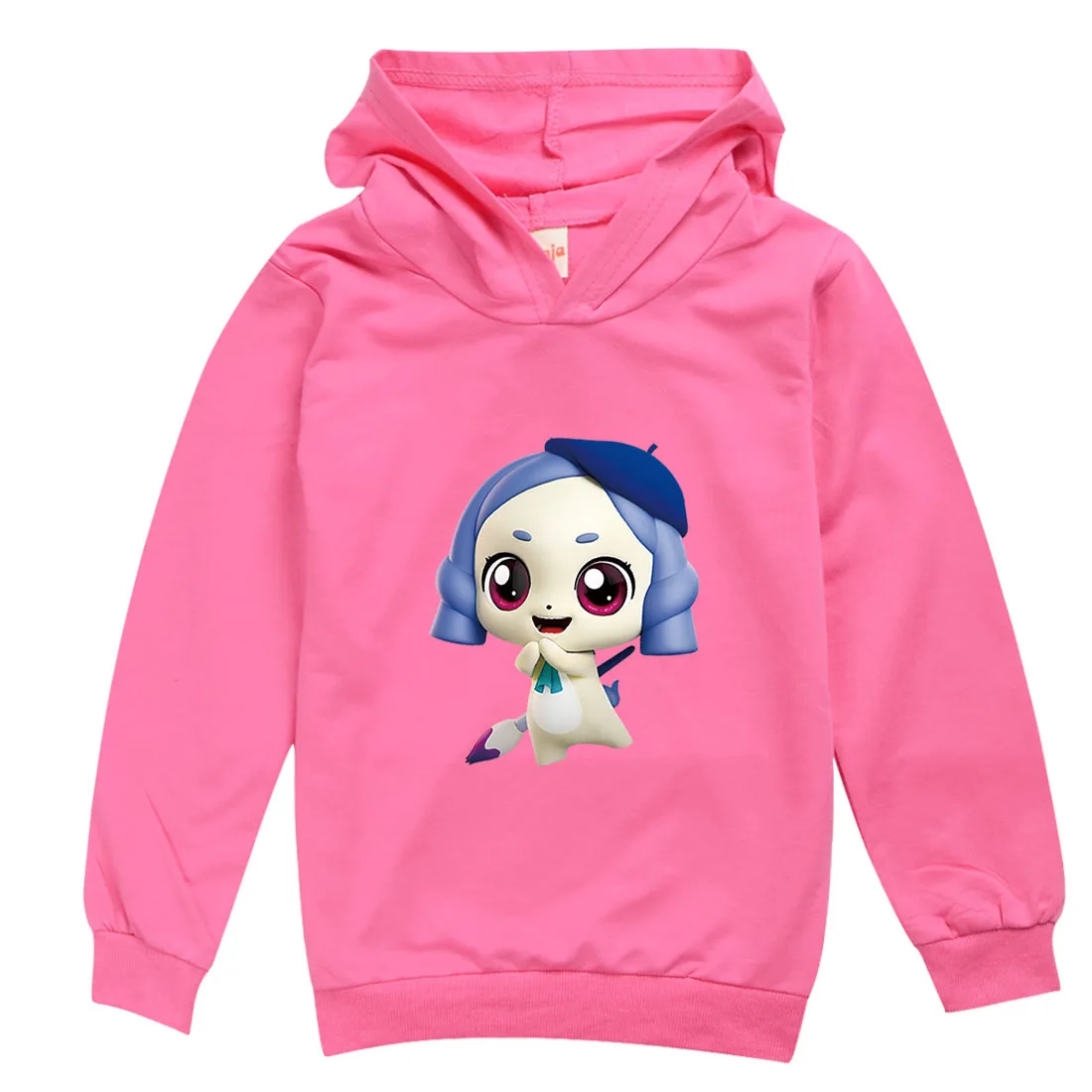 

Cartoon Catch Teenieping Hoodie Kids Tiny Ping Cha Cha Ping Clothes Baby Girls Casual Outfits Boys Hooded Sweatshirts Teen Coats