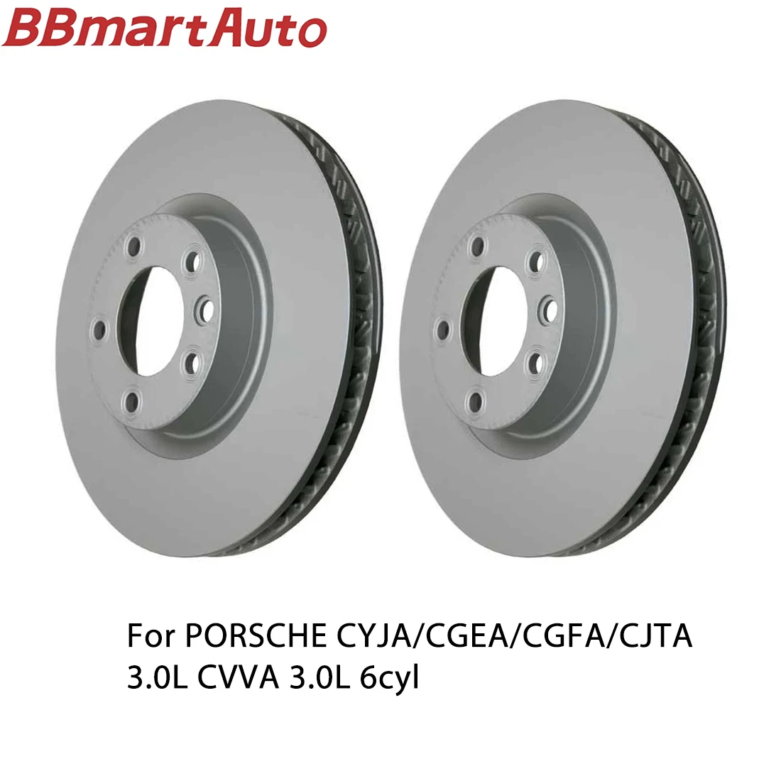 Фото 95835140301 95835140401 2 шт. тормозной диск для PORSCHE CYJA/CGEA/CGFA/CJTA 3.0L CVVA 3.0L 6cyl BBmart автозапчасти №1