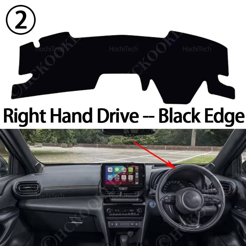 

Toyota Yaris Cross XP210 Защитная Крышка Приборной Панели Солнцезащитный Козырек Анти-УФ Полиэстер Автомоб