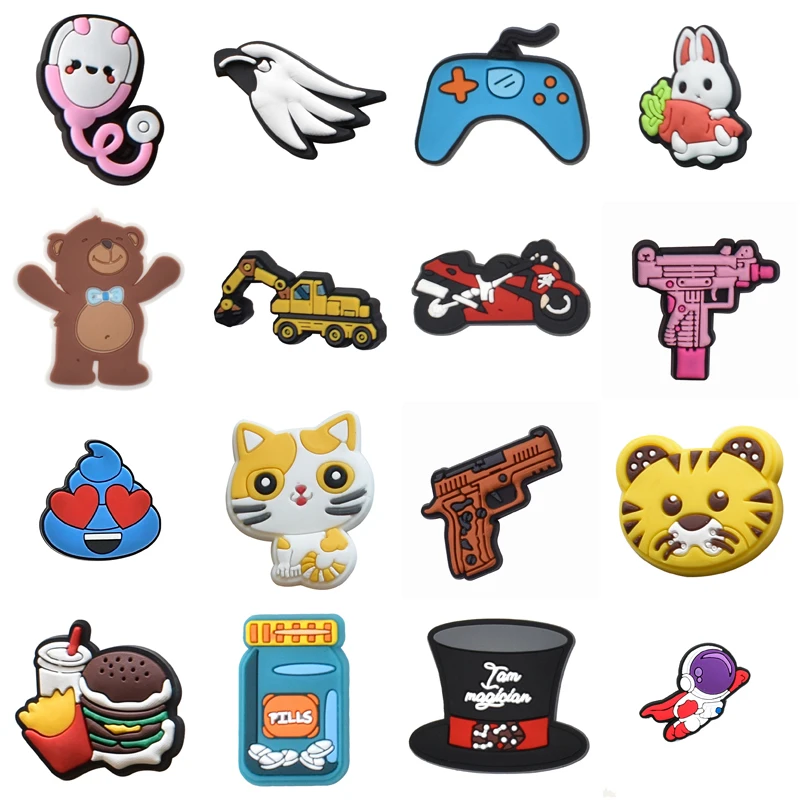 

Packs Wholesale Bulk Men Boy Shoes Accessories Para Pins Girl Women Charm Gifts Shoe Charms Decorations for Crocs Kids Set Jeans