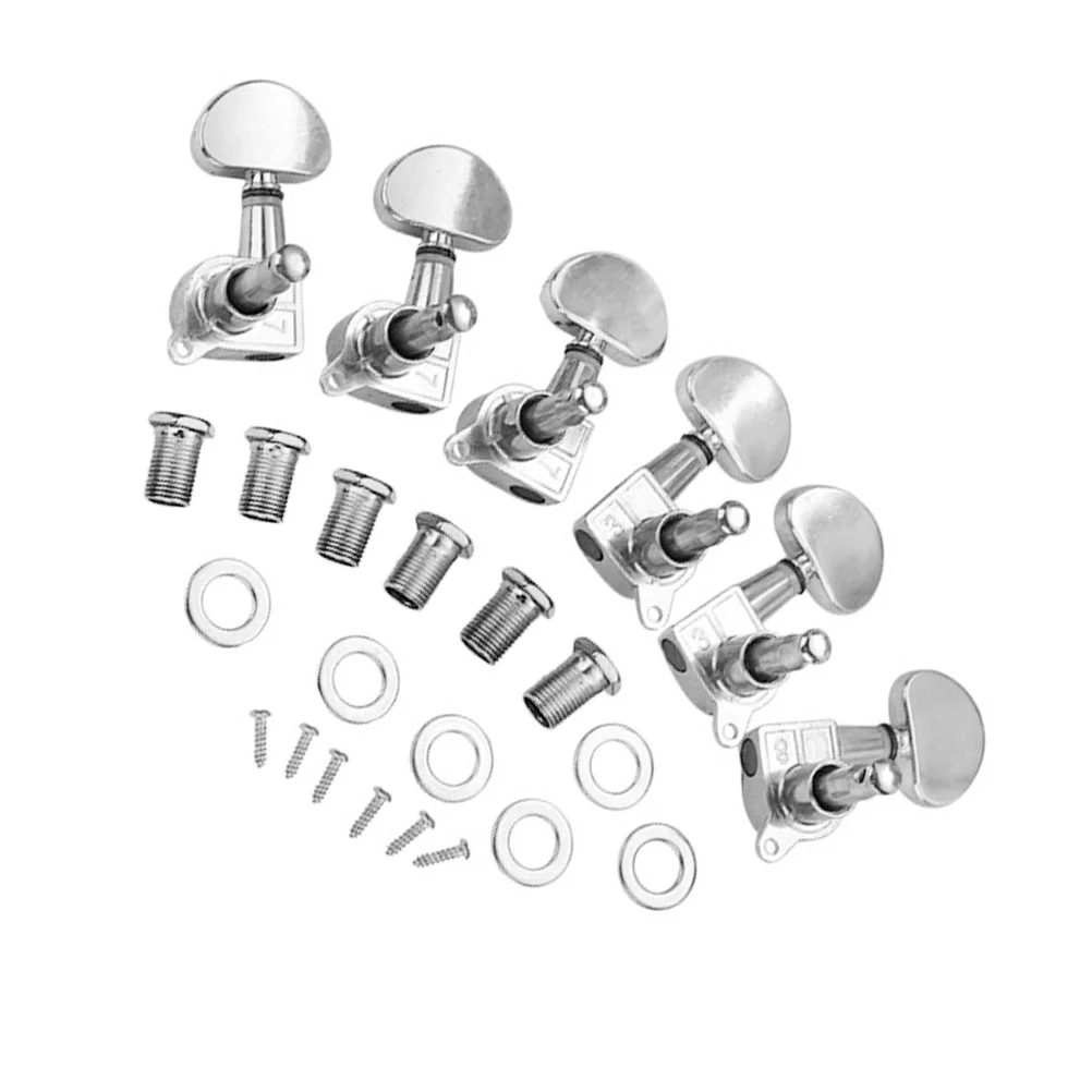 

Guitar Tuning Pegs Machine Heads Tuners Tuner Keys Acoustic Electric Bass String Knobs Locking Semiclosed Head Ukulele Machines