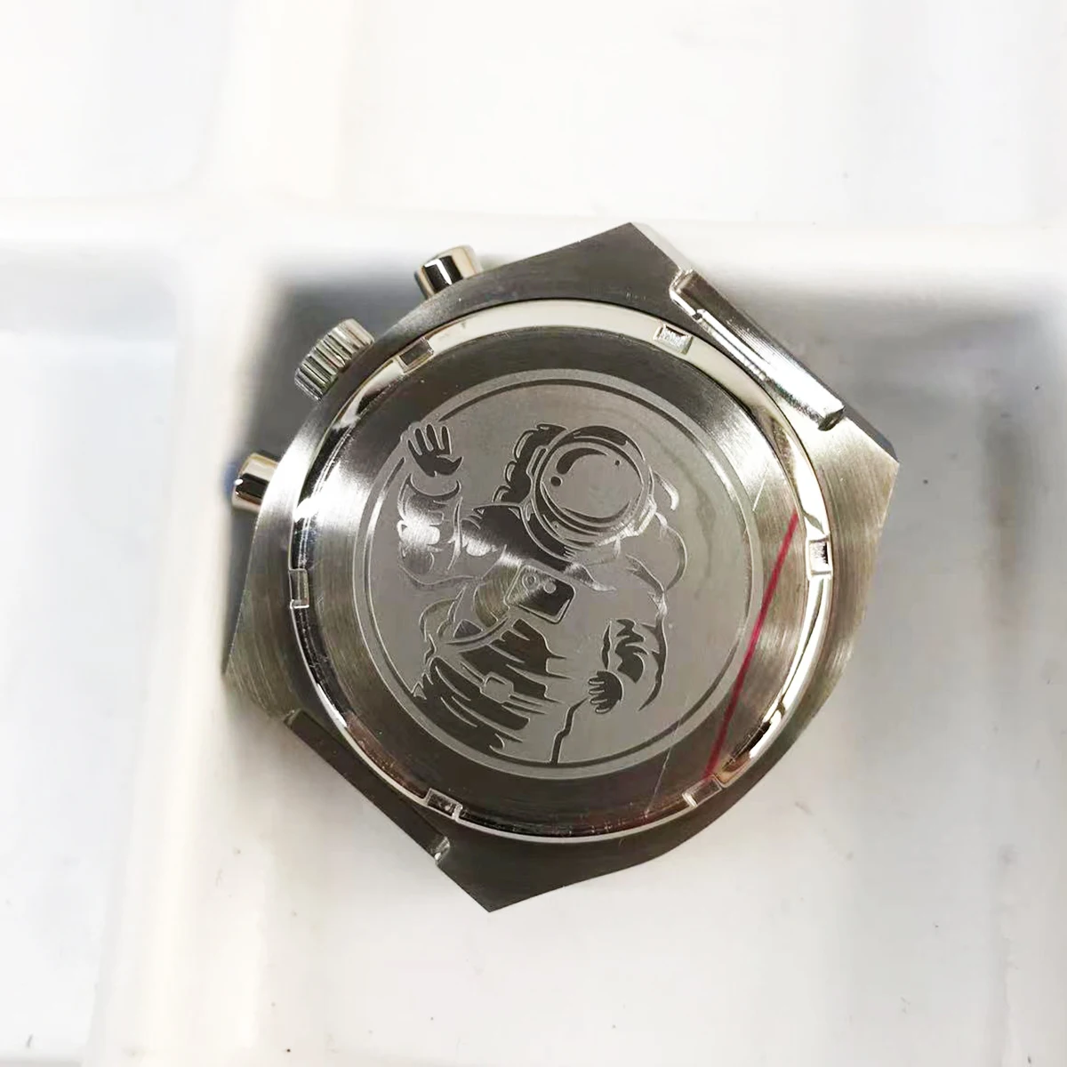 Hruodland 2023 New Vinatge Quartz Chronograph Men Watches Sapphire Glass Blue Black Stainless Steel Fashion Wristwatch for Men