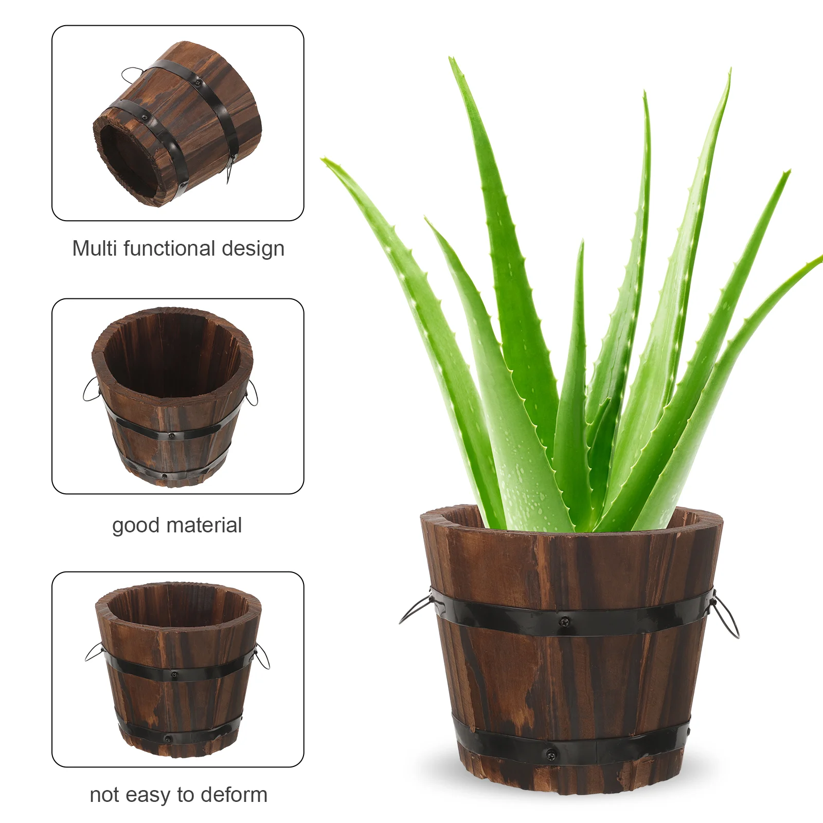 4 шт. сочный цветочный горшок горшки круглые овощи аквариум держатель для посадки