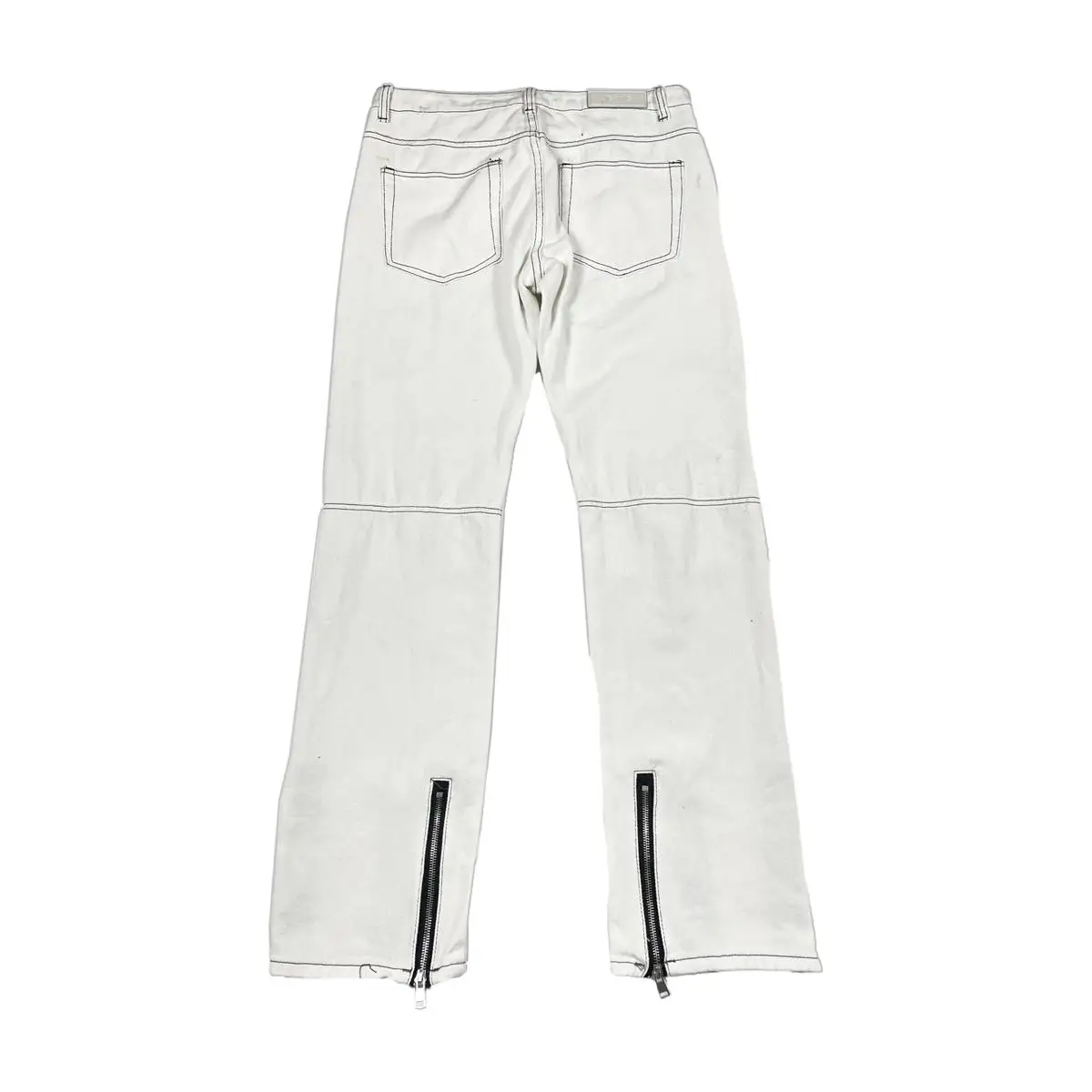 Men's Spring And Autumn New Hot Selling Street Japanese  Korean Tide Brand Comics Graffiti Punk Chain Trousers Straight Jeans