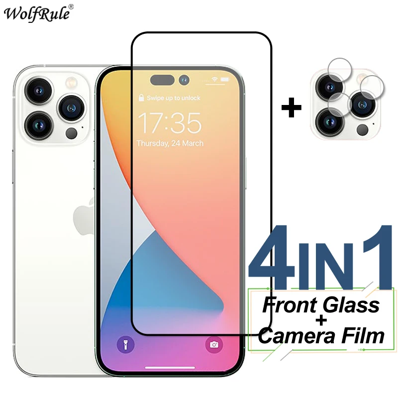 

Закаленное стекло для iPhone 14 Pro Max 13 12 Mini 11 SE X XR XS 8 7 Plus