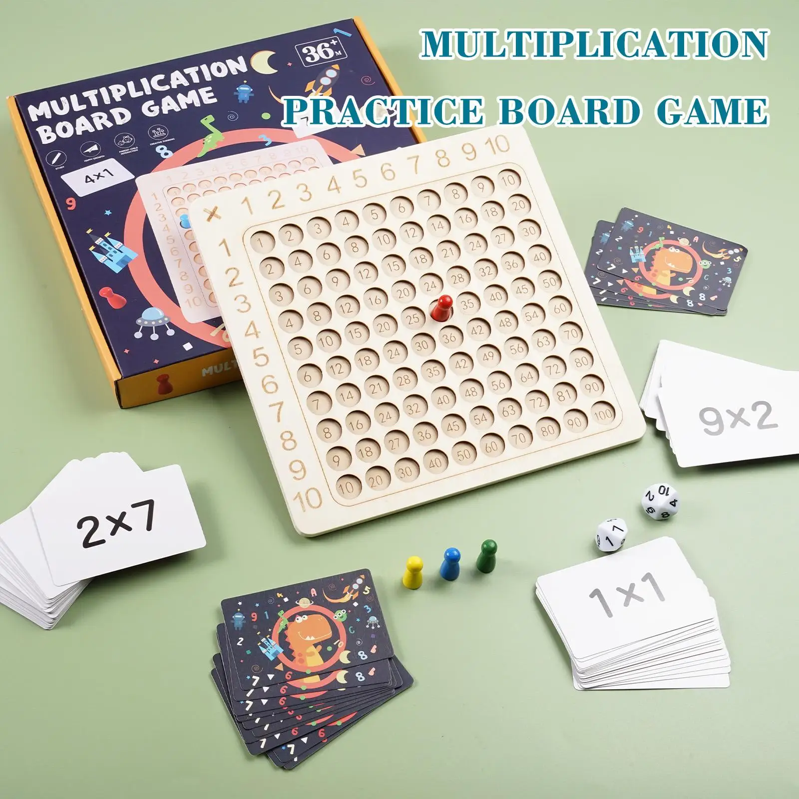 

Настольная игра по методике Монтессори для детей, Обучающие математическое мышление, интерактивные Обучающие игрушки с подсчетом сотен, на...