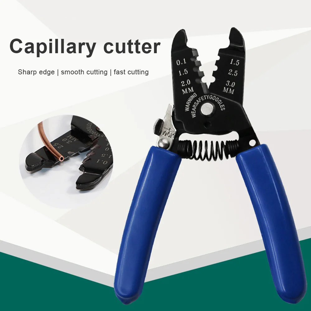 

Multifunctional Capillary Cutter Capillary Scissors Refrigerator Repair Scissor Labor-Saving Crimping Looping Shearing Hand Tool