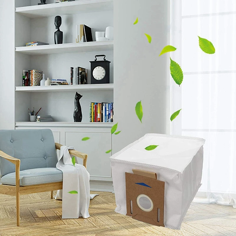 10 упаковок сменные пакеты T8 подходят для Yeedi Vac Station совместимы с Ecovacs DEEBOT OZMO AIVI Max