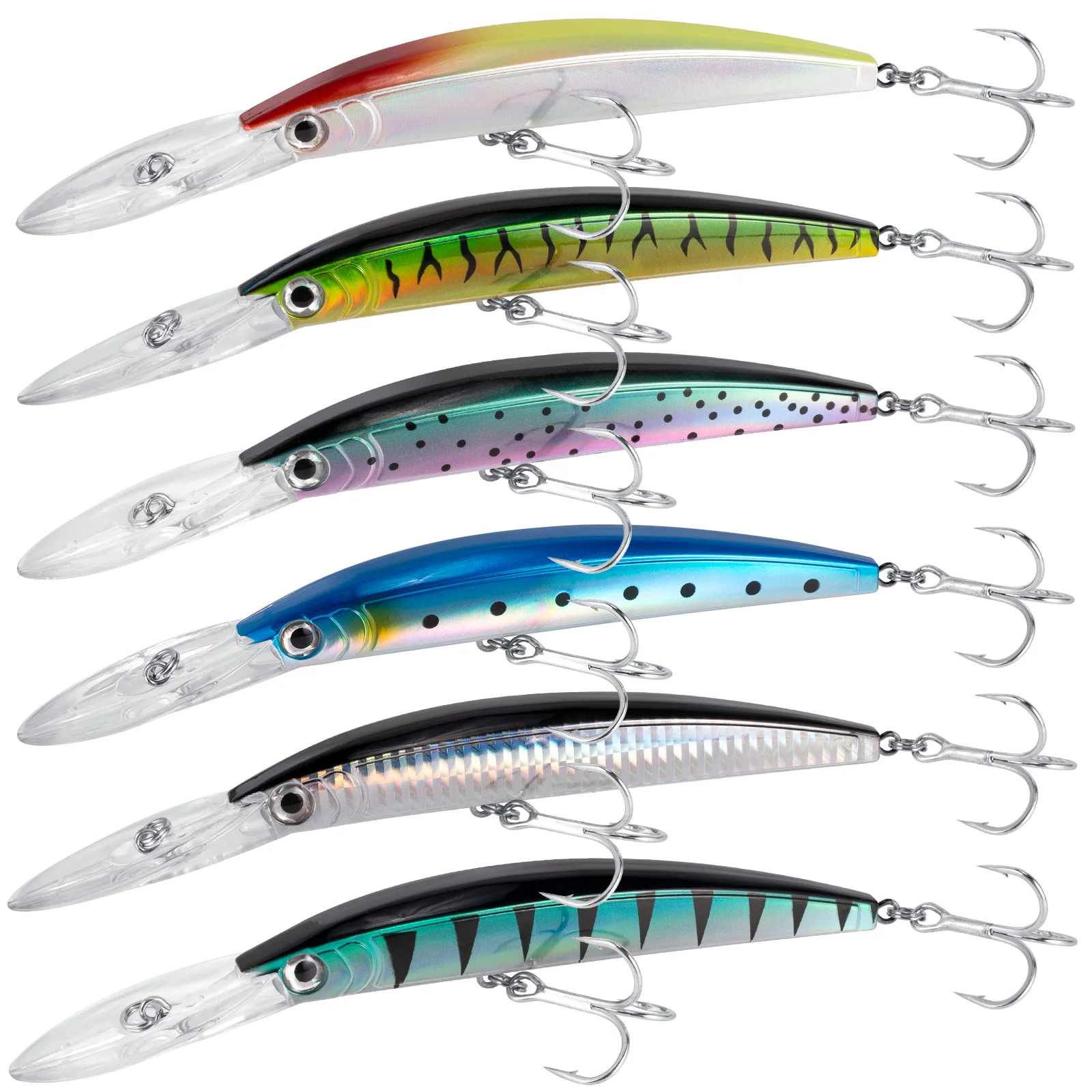 26 5 г рыболовная приманка для гольяна джеркбейт жесткая глубокого дайвинга