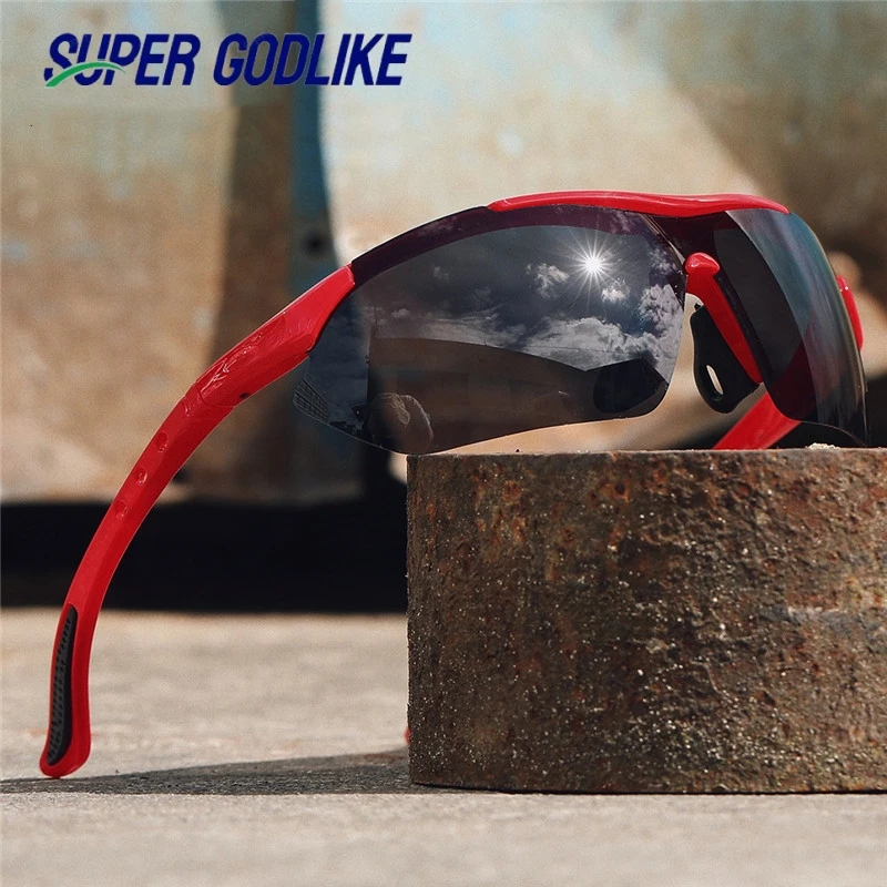 Поляризованные велосипедные очки GODLIKE для горного велосипеда велоспорта мужские