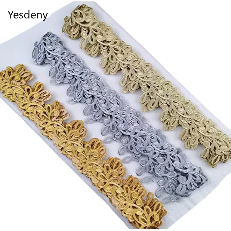 38 дизайн можно выбрать золото серебро кружевная ткань с вышивкой кружевные