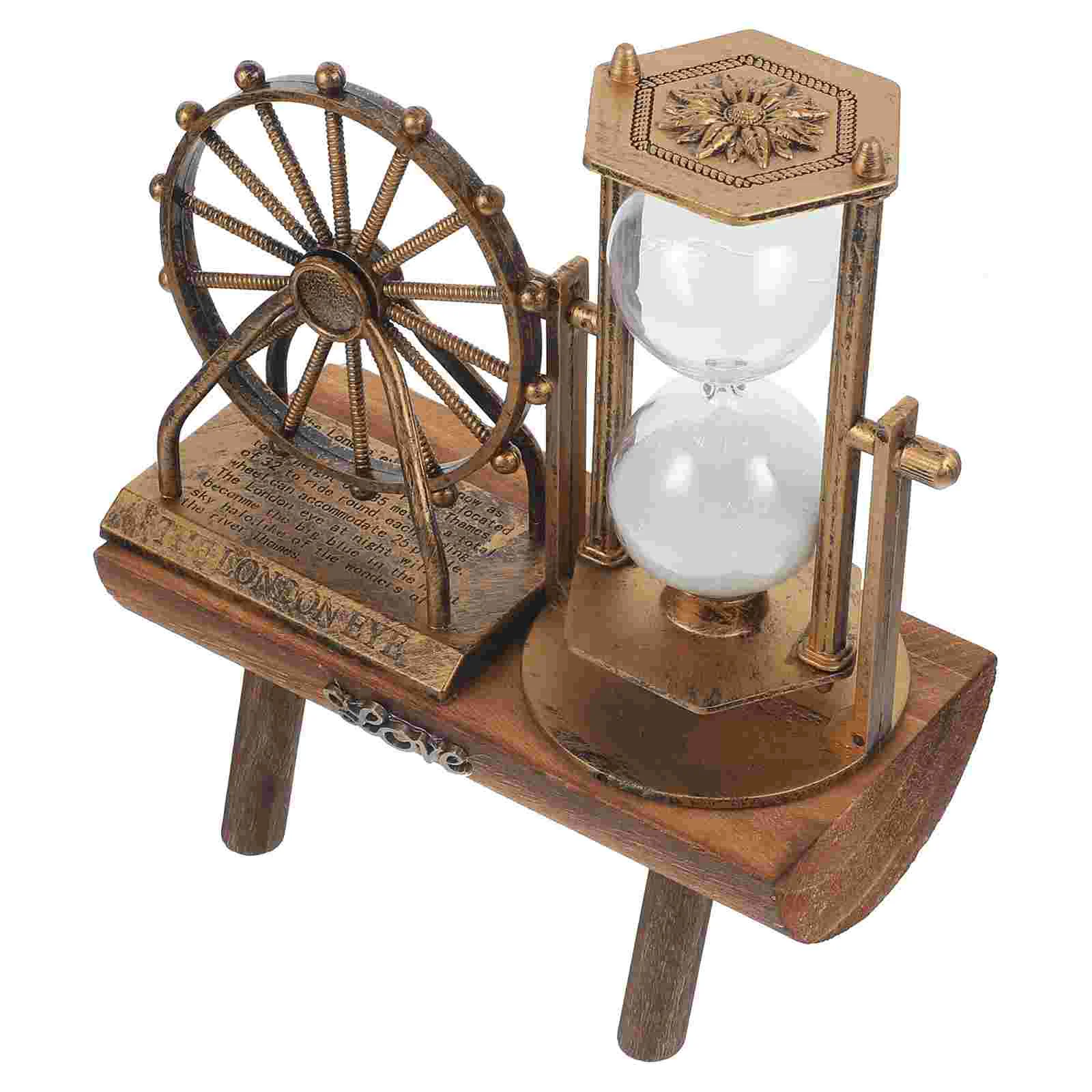 

Desktop Decor Base Exquisite Sand Glass Plastic Craft Decor Indoor Scene Student Hourglass