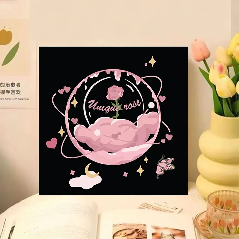 

1271095 Digital oil painting art oil mountain art oil painting living room floor decorative painting