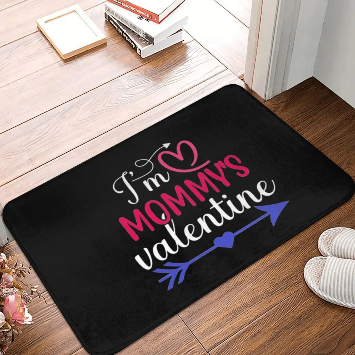 

3D коврик для ванной I'm Mommy's Valentine, декоративный коврик, коврик для ванной, нескользящий, для входа, гостиной, дома, кухни, спальни, моющаяся муз...