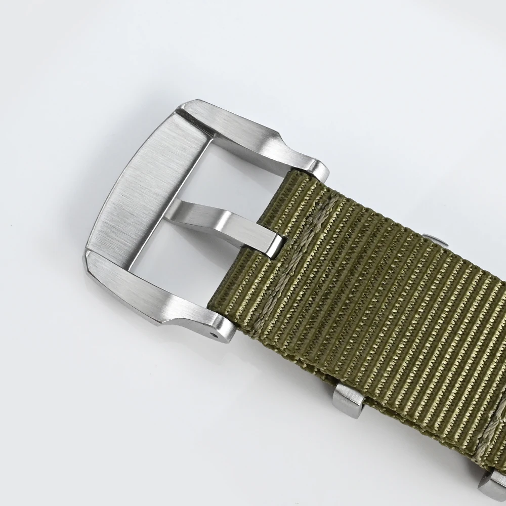San Martin Nato Nylon Strap Paratrooper 20mm Military Watchband Sports Comfortable Universal Interface Pin Buckle Durable Sport