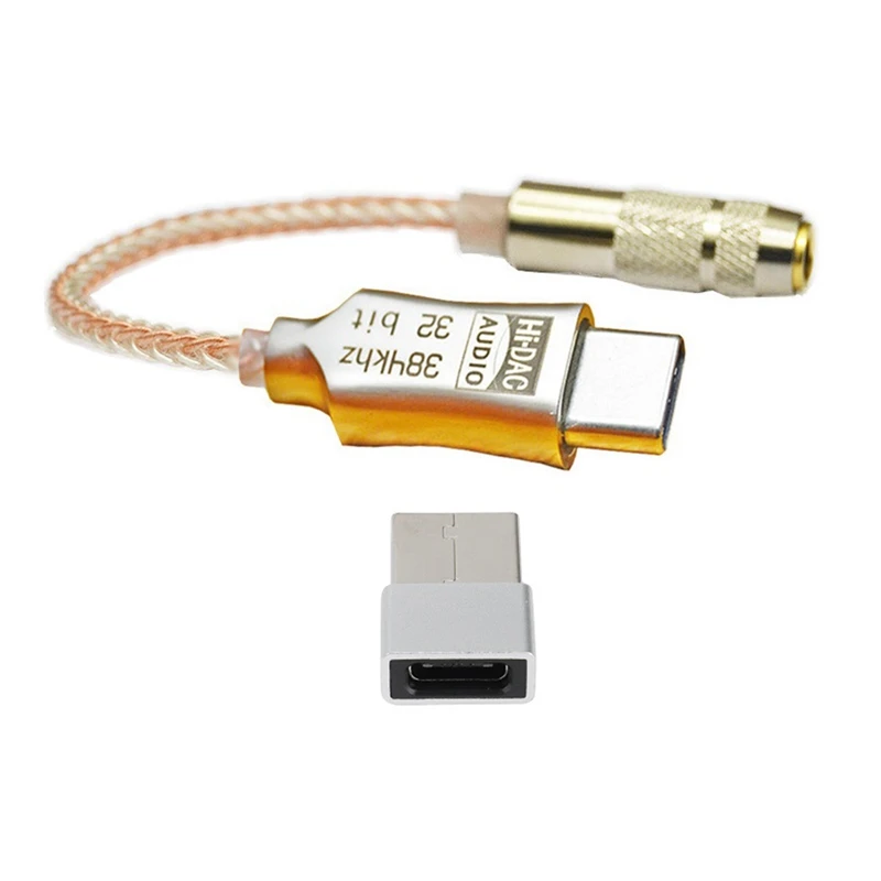 

Кабель-переходник ALC5686 с USB Type-C на 3,5 мм для наушников