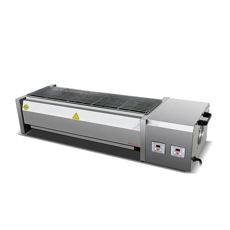 

Fast Heating Stainless Steel Commercial Barbecue Electric BBQ Grills