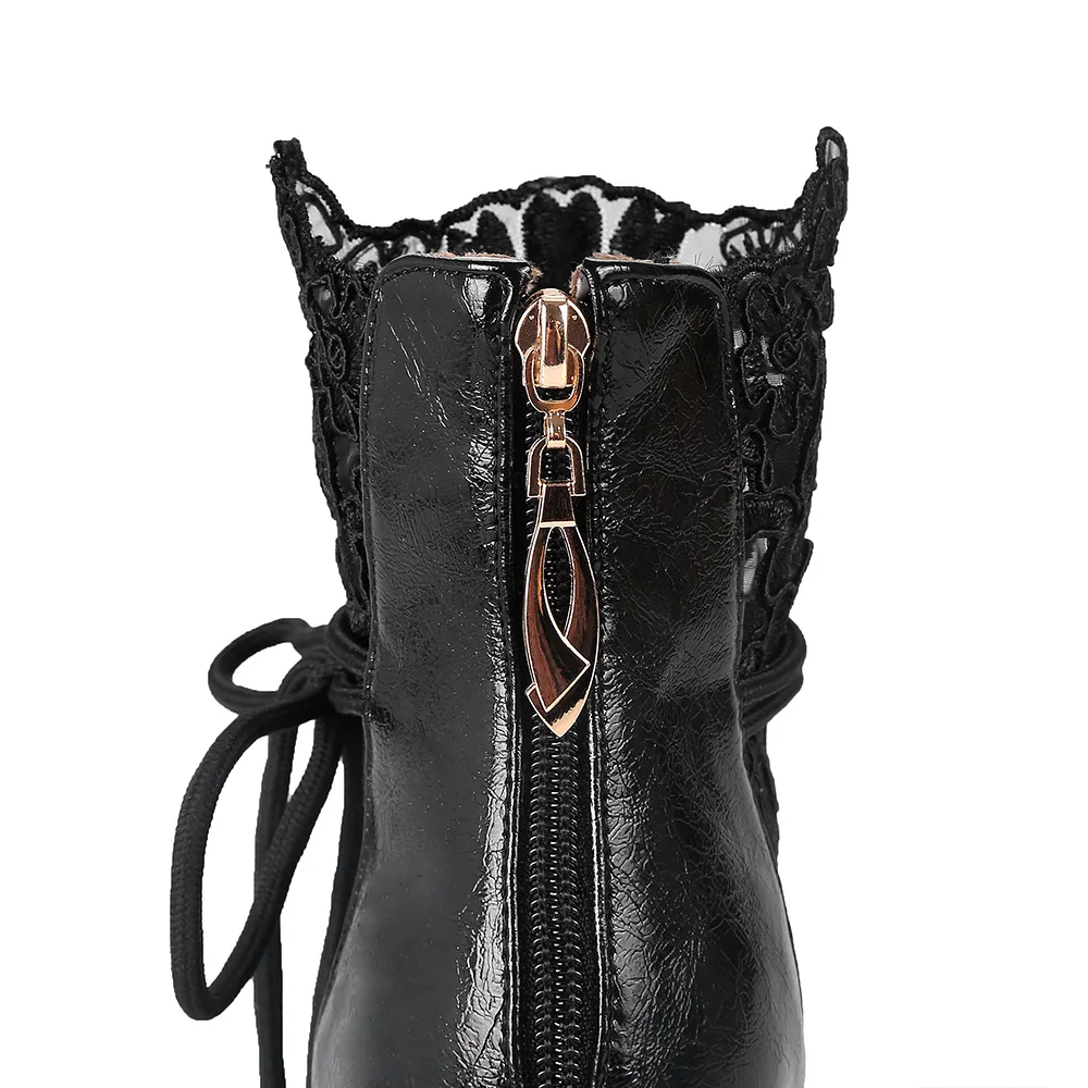 Брендовые Новые Зимние удобные белые черные женские ботильоны на платформе