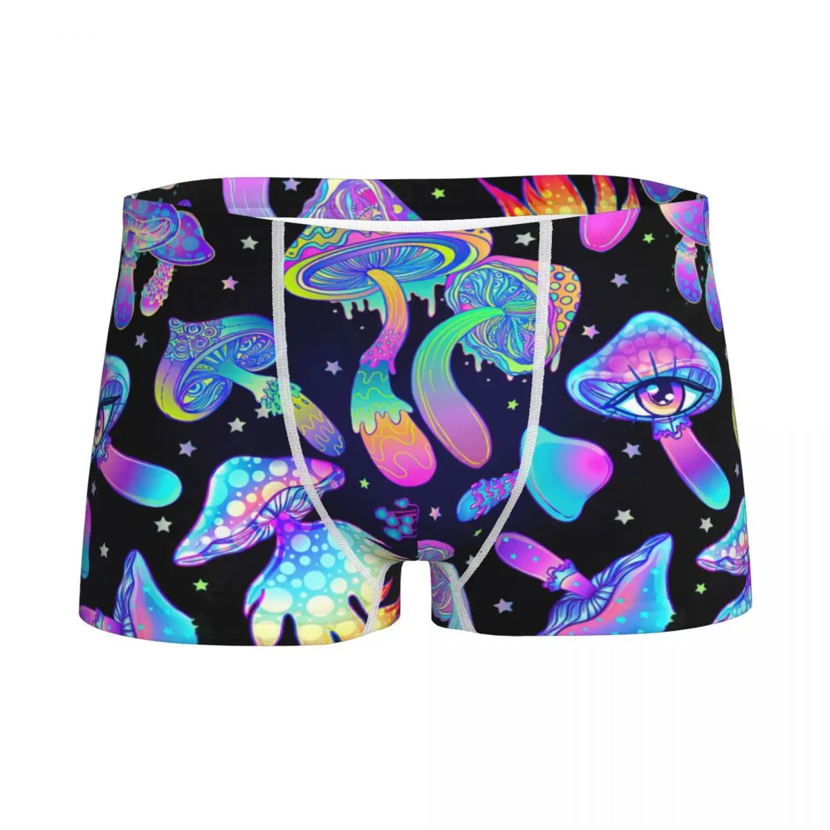 

Children's Boys Underwear Magic Mushrooms Youth Panties Boxers Psychedelic Teenagers Cotton Underpants