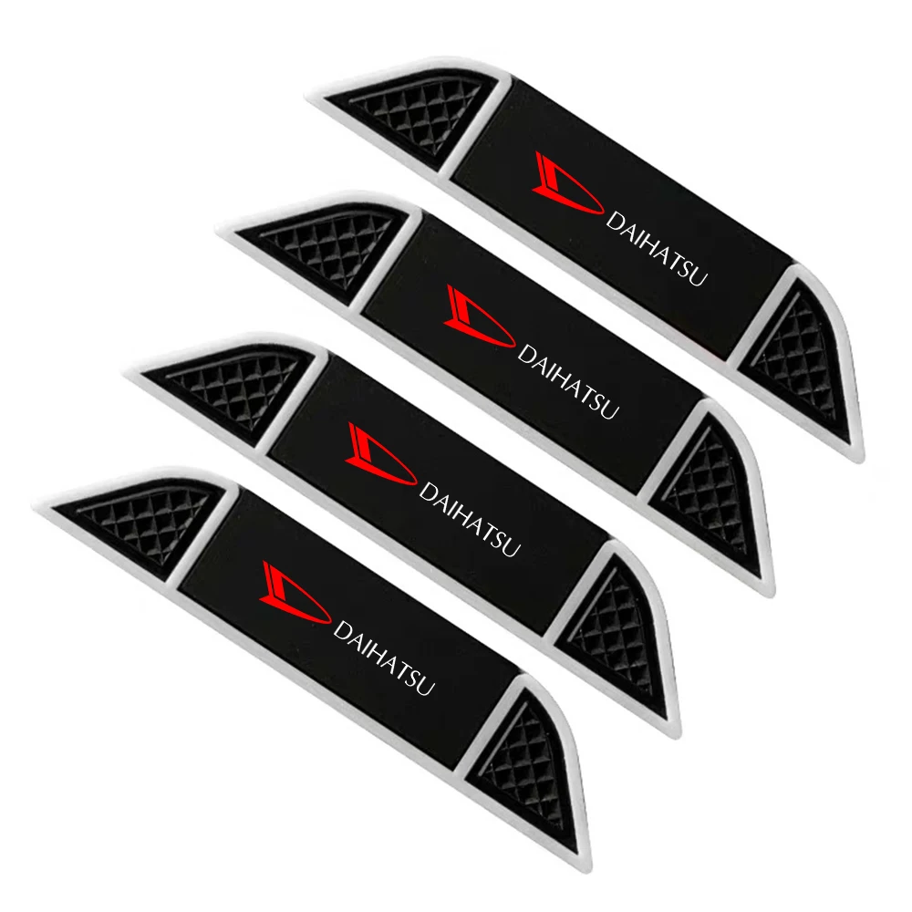 

Для Daihatsu Sirion Feroza эмблема Trevis Taft 4 шт., защитные полоски для края двери автомобиля, защита от царапин, наклейка на бампер