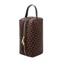 portable fashion women cosmetic hand bag travel wash storage clutch luxury designer makeup handbags for women waterproof cases