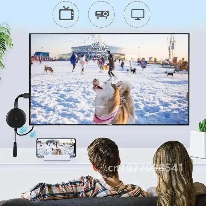 5G/2 4G беспроводной Wi-Fi дисплей с зеркалом на экране 1080P HD TV G12 Stick для Chromecast 4K