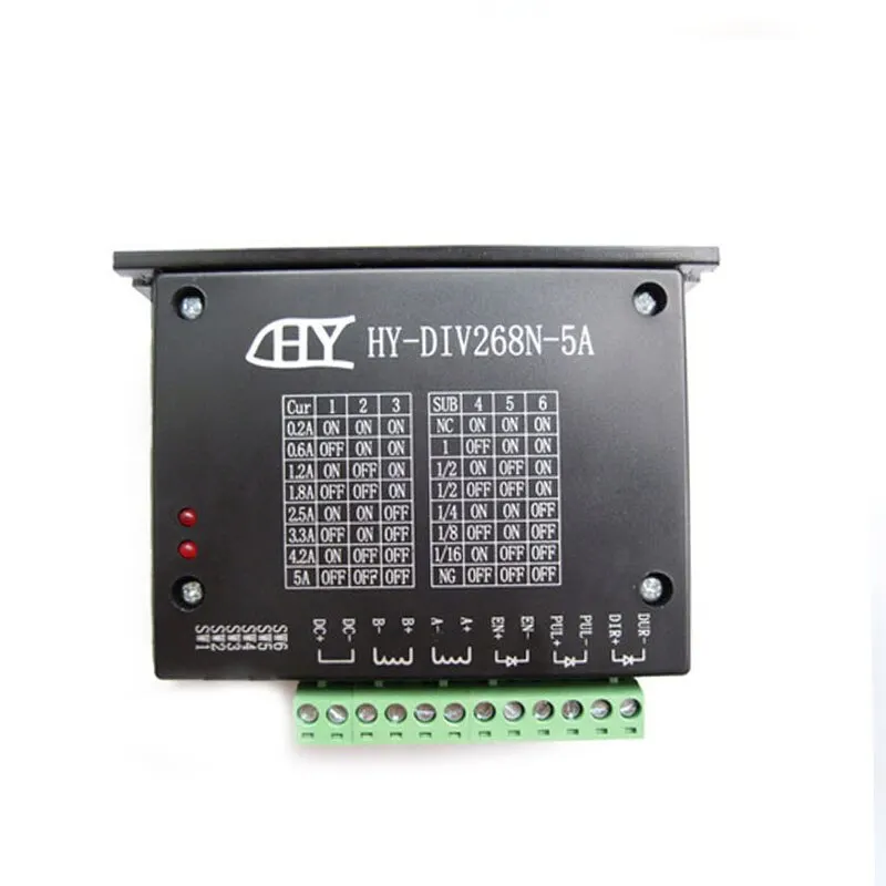 

TB6600 5A/4.5A/0.2-5A stepper motor driver nema 17/23 driver cnc tb6600 Single axes Two Phase Hybrid stepper controller for cnc